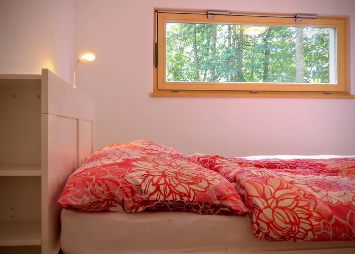 Modernes Mit Terrasse Und Parkplatz In Den Alpen